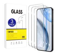 X-Dision Compatible avec Vivo X200 FE Protection d'écran, 3 Pièces [Dureté 9H, Haute Sensibilité, Incassable] 2,5D Haute Définition Films en Verre Trempé