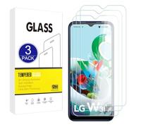 X-Dision Protection d'écran Compatible avec LG W31+,3 Pièces [Dureté 9H, Haute Sensibilité, Incassable] 2,5D Haute Définition Films en Verre Trempé pour LG W31+