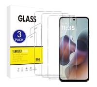 X-Dision Protection d'écran Compatible avec Moto G56 5G,3 Pièces [Dureté 9H, Haute Sensibilité, Incassable] 2,5D Haute Définition Films en Verre Trempé pour Moto G56 5G
