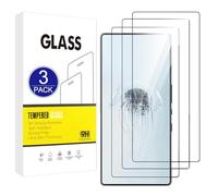 X-Dision Protection d'écran Compatible avec Nubia RedMagic 10S Pro,3 Pièces [Dureté 9H, Haute Sensibilité, Incassable] 2,5D Haute Définition Films en Verre Trempé pour Nubia RedMagic 10S Pro