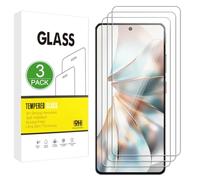 X-Dision Protection d'écran Compatible avec Nubia Z60S Pro,3 Pièces [Dureté 9H, Haute Sensibilité, Incassable] 2,5D Haute Définition Films en Verre Trempé pour Nubia Z60S Pro