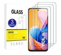 X-Dision Protection d'écran Compatible avec TCL 60R 5G,3 Pièces [Dureté 9H, Haute Sensibilité, Incassable] 2,5D Haute Définition Films en Verre Trempé pour TCL 60R 5G