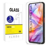 X-Dision Protection d'écran Compatible avec ZTE Blade V70 Vita,3 Pièces [Dureté 9H, Haute Sensibilité, Incassable] 2,5D Haute Définition Films en Verre Trempé pour ZTE Blade V70 Vita