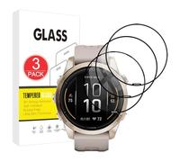 X-Dision Protection Écran Compatible avec Garmin Epix Pro 42mm,3 Pièces [3D Couverture Complète] HD Sans Bulles Film de Protection en TPU Flexible Protecteur pour Garmin Epix Pro 42mm