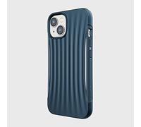Coque pour iPhone 14 Plus Clutch Shockproof 3M avec motif rayures Bleu