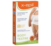 X-Epil - Bandes de cire hypoallergéniques corps (12pcs)