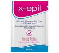 X-Epil - Lingette d'Huile Post-Épilation à l'Aloe Vera (1 pièce)