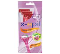 X-Epil - rasoir jetable femme 2 lames - lot de 5