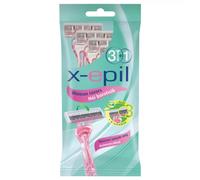 X-Epil - rasoir jetable pour femmes avec 3 lames (3+1 pcs)