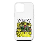 X Et Y sont Bons Z A Une Autre Opinion Humour Topographie Coque pour iPhone 12 Pro Max