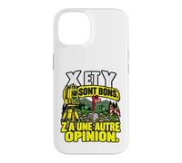 X Et Y sont Bons Z A Une Autre Opinion Humour Topographie Coque pour iPhone 14