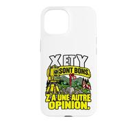 X Et Y sont Bons Z A Une Autre Opinion Humour Topographie Coque pour iPhone 15