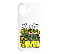 X Et Y sont Bons Z A Une Autre Opinion Humour Topographie Coque pour iPhone 16
