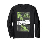 X-Files Front and Back Truth is Out There Alien 90's TV Show Manche Longue