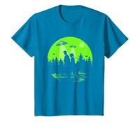 X-Files Mulder & Scully Silhouettes In The Woods T-Shirt