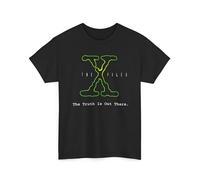 X-Files T-Shirt for UFO Enthusiasts, Paranormal Investigators, Aliens, Roswell Black 3XL