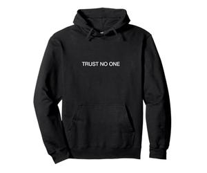 X-Files Trust No One Front and Back Sweat à Capuche