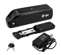 X-go Hailong Batterie de rechange pour vélo électrique 48 V 13 Ah avec BMS 30 A et chargeur pour moteur de vélo électrique Li-Ion Support 5 broches avec câble XT60 Anderson