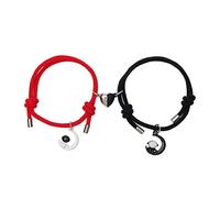 X-Institute Aimant d'attraction mutuelle astronaute corde tressée assortie pour son couple bijoux aimants bracelets d'amour, taille unique, Comme décrit