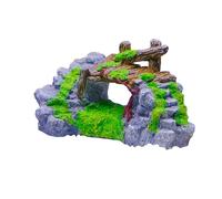 X-Institute Aquariums Paysage Herbe Résine Aquariums Décorations Art Terrarium Habitat Ornements Bois Flotté Artisanat