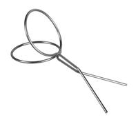 X-Institute Convenient Metal Ball Clamp Golfs Retrievers Collector Practical Pick Up Tool Golfs Practice Accessories Metal Golf Ball Pick Up Clip for Training Garden Outdoor