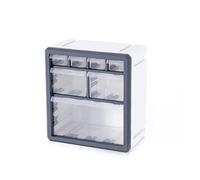 X-Institute Empilable pour coffret - Support de table empilable - Tiroir coulissant - Emplacements de rangement pour soins de la peau