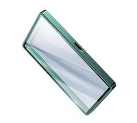 X-Institute Étui De Protection Carte en Métal Verrouillable avec Verre Incassable Et Couverture Complète pour Objets Collection Classés Vitrine Carte Résistante Rayures