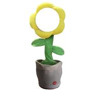 X-Institute Figurine Participative en Grappe De Douce Apprendre À Parler Agir Changer Citron Jaune Clair Option Idéale Figure Fleur Dynamique avec Mouvements Musique Et Danse