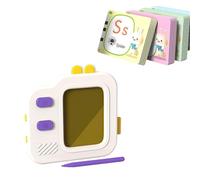 X-Institute Jouet Interactif d'apprentissage Précoce avec Écran LCD Et Cartes pour Les De La Maternelle Lecture Écriture Développement des Compétences Machine d'apprentissage