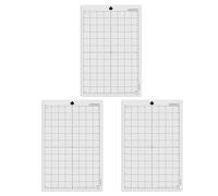 X-Institute Lot de 3 feuilles de tapis de découpe de silhouettes de portrait, autocollants, pratiques, en PVC, 30,5 x 20,3 cm, 3 feuilles