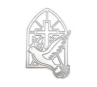 X-Institute Matrices de découpe en métal Christian Peace For Dove pour scrapbooking