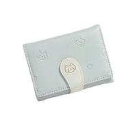 X-Institute Portefeuilles Femmes Capacité Porte-Carte De Crédit Pochettes en Cuir PU Portefeuille Court Dames Sacs À Main De Voyage Portefeuilles À Trois Volets Women Short Wallet