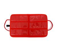 X-Institute Récipient à perles en tissu léger et portable pour rangement d'accessoires avec poignée