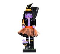 X-Institute Soldat en Bois Massif Décoration d'halloween Détails Peints À La Main Célébration pour Bibliothèque Plan De Travail Fête Casse-Noisette