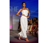 x JOJO haut cover-up sans bretelles Blanc M