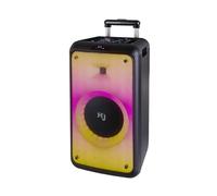 X JUMP XJ 5000 Haut-Parleur amplifié Haute Performance 180 W avec Bluetooth, AUX-in, USB, SD et TWS, Karaoké Party Haut-Parleur avec Batterie intégrée et Microphone Inclus