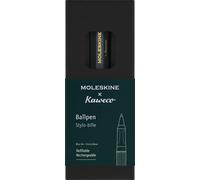 X Kaweco Stylo À Bille Rechargeable En Plastique Abs Pour Écrivains,Preneurs De Notes,Recharge 1,0 Mm Avec Encre Bleue Incluse,Couleur Vert