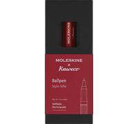 X Kaweco Stylo À Bille Rechargeable En Plastique Abs Pour Écrivains,Preneurs De Notes,Recharge 1,0 Mm Avec Encre Bleue Incluse,Couleur Rouge