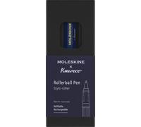 X Kaweco Stylo Roller Rechargeable En Plastique Abs Pour Écrivains,Preneurs De Notes,Recharge 0,7 Mm Avec Encre Noire Incluse,Couleur Bleu