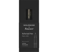 X Kaweco Stylo Roller Rechargeable En Plastique Abs Pour Écrivains,Preneurs De Notes,Recharge 0,7 Mm Avec Encre Noire Incluse,Couleur Noir