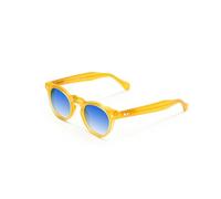 X-LAB XLAB Hokkaido Lunettes de soleil, 47mm, Jaune Transparent/Bleu dégradé, Unisex