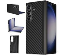 X-level Coque Compatibile avec Samsung Galaxy Z Fold 7, 0.35mm Ultra Mince Housse de Protection Anti-Rayures MagSafe Fibre Carbone Magnétique Slim Hard Cover Etui pour Samsung Z Fold 7 - Noir