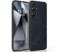 X-level Coque Cuir pour Samsung Galaxy S24 FE 5G,[Protection Militaire] Cuir PU Premium Coque Compatible avec Samsung S23 FE Étui Arrière Housse Fine Antichoc Case pour S24 FE, Bleu