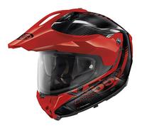 X-LITE Casque moto X-552 Ultra Carbon Hillside N-Com Red / Black S