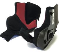 X-Lite X-1004, steadyfit de coussinets de joues M-XXL Gris/Rouge Foncé Gris/Rouge Foncé