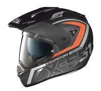X-Lite x 551 Adventure N-COM - Casque intégral, de Couleur Mat/Orange Taille XXL (63/64)