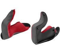 X-Lite X-661/E.T., coussinets de joue L Rouge Rouge