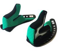 X-Lite X-803/X-803 Ultra Carbon, steadyfit de coussinets de joue XXS-XS Vert Vert