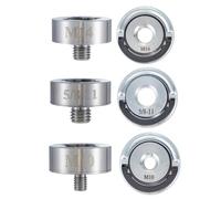 X-Lock Adaptateur de conversion de lame standard avec plaque de pression pour meuleuse d'angle - Écrou à bride en acier inoxydable 45 x 30 mm, à dégagement rapide (14)