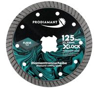 X-Lock Diamond Cutting Disc 125mm for Tiles and Natural Stone Precision Cutting Accessories